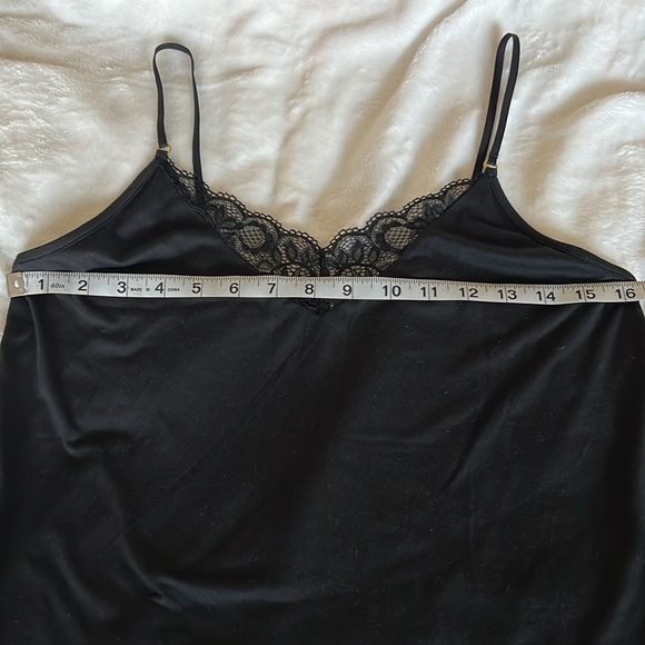 Black Spaghetti Strap/Cami - Picture 2 of 5